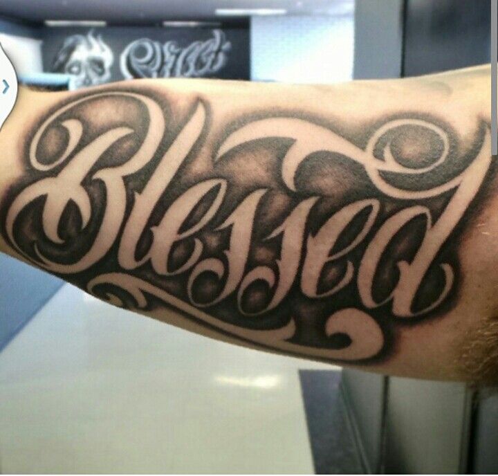 blessed tattoos for men 0099