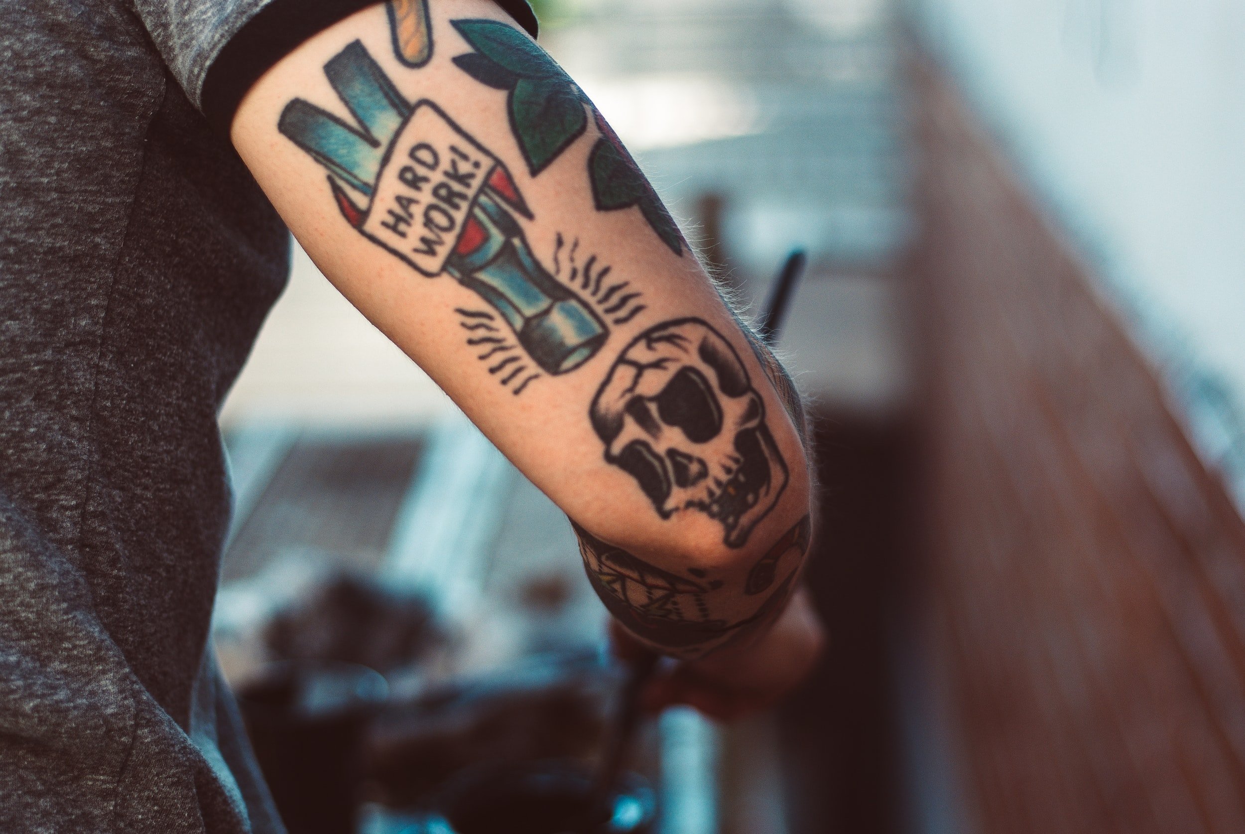 bold tough tattoos for men