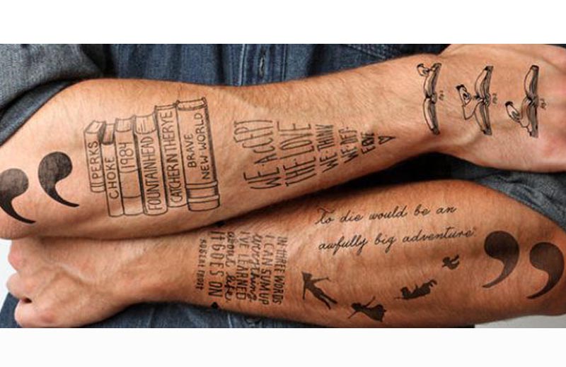 book tattoos for men 0027