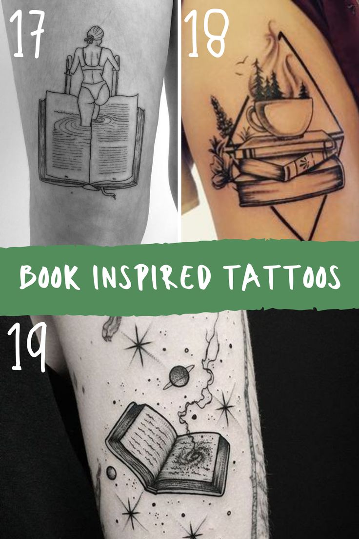 book tattoos for men 0087