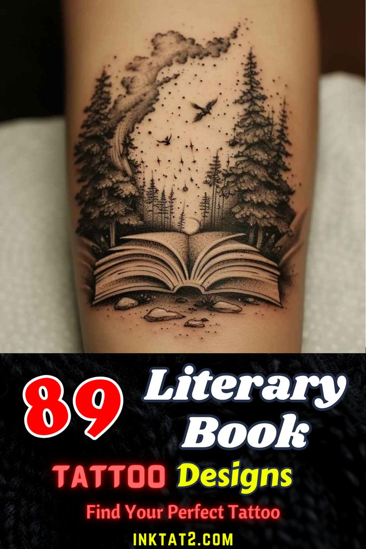 book tattoos for men 0093