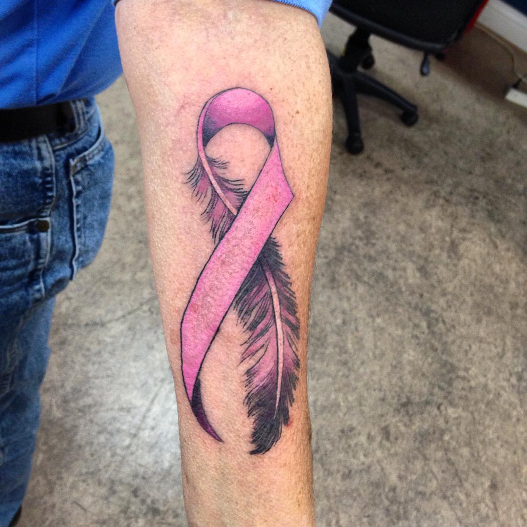 breast cancer tattoos for men 0015