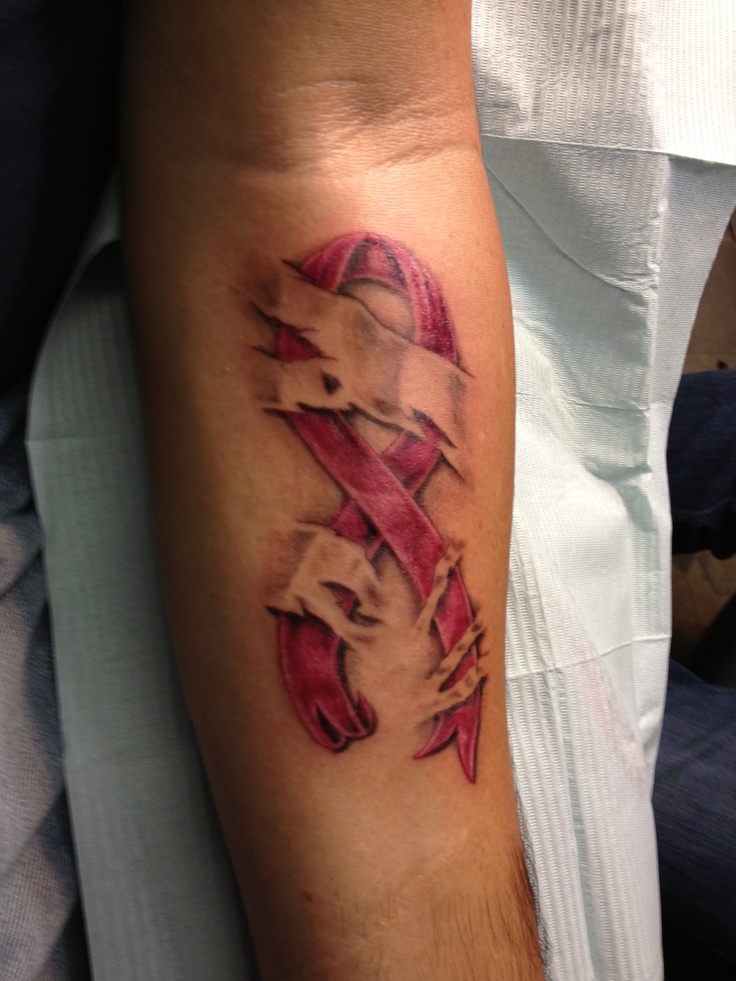 breast cancer tattoos for men 0024