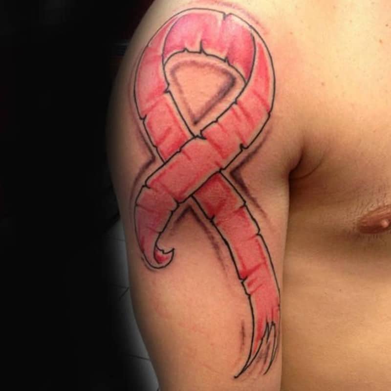 breast cancer tattoos for men 0077