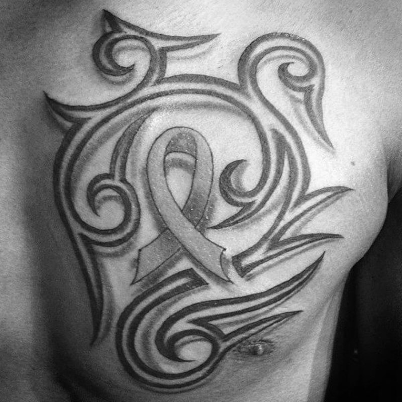 breast cancer tattoos for men 0098