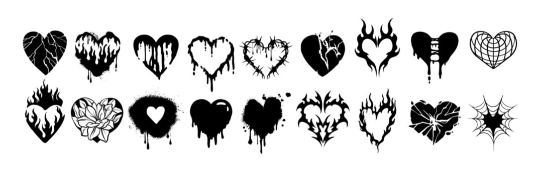 broken heart tattoos for men 0010