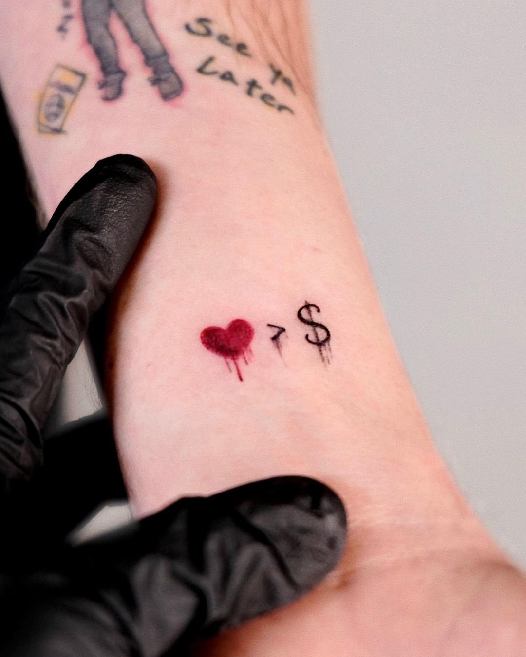 broken heart tattoos for men 0032