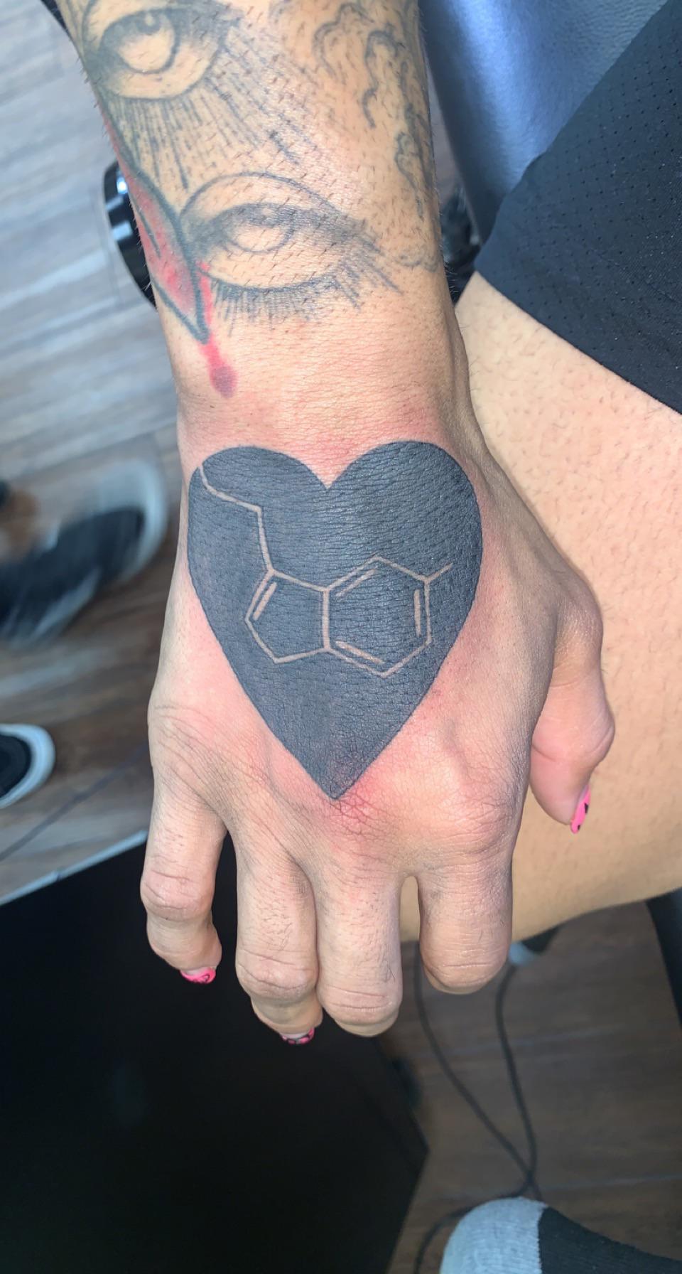 broken heart tattoos for men 0068