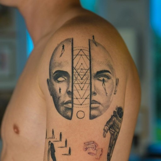 Buddhist tattoos for men 0013