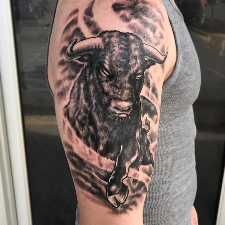 bull tattoos for men designs