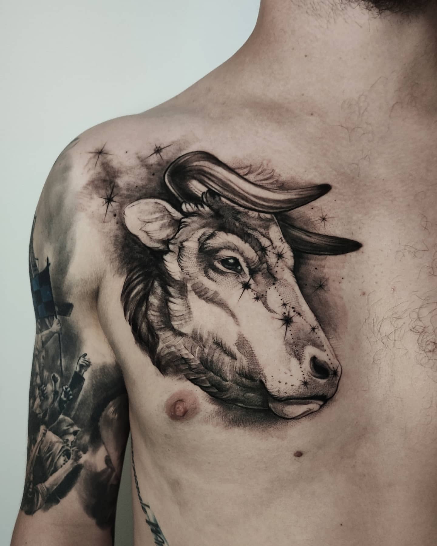 bull tattoos for men 0020