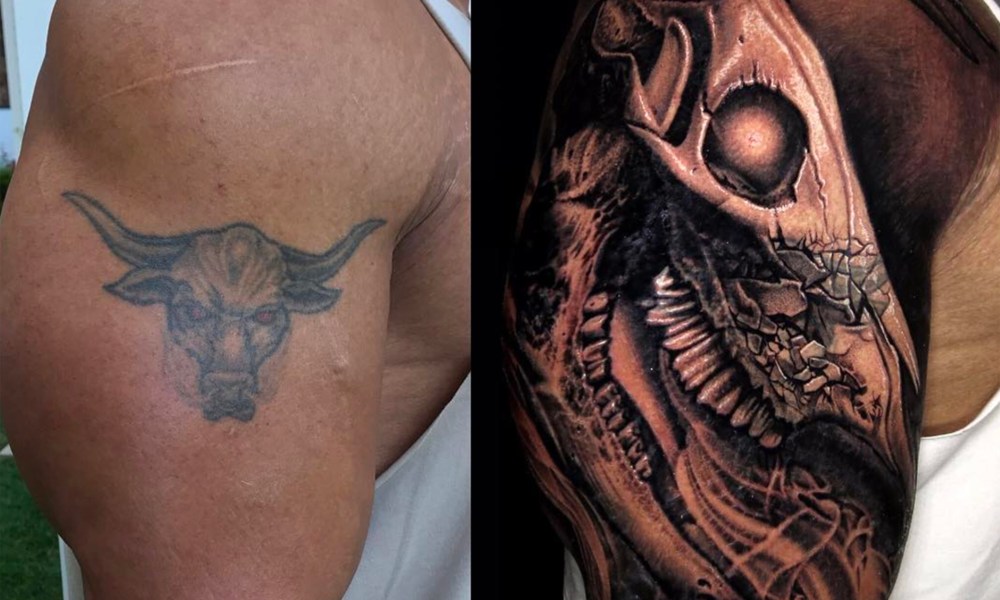 bull tattoos for men 0024