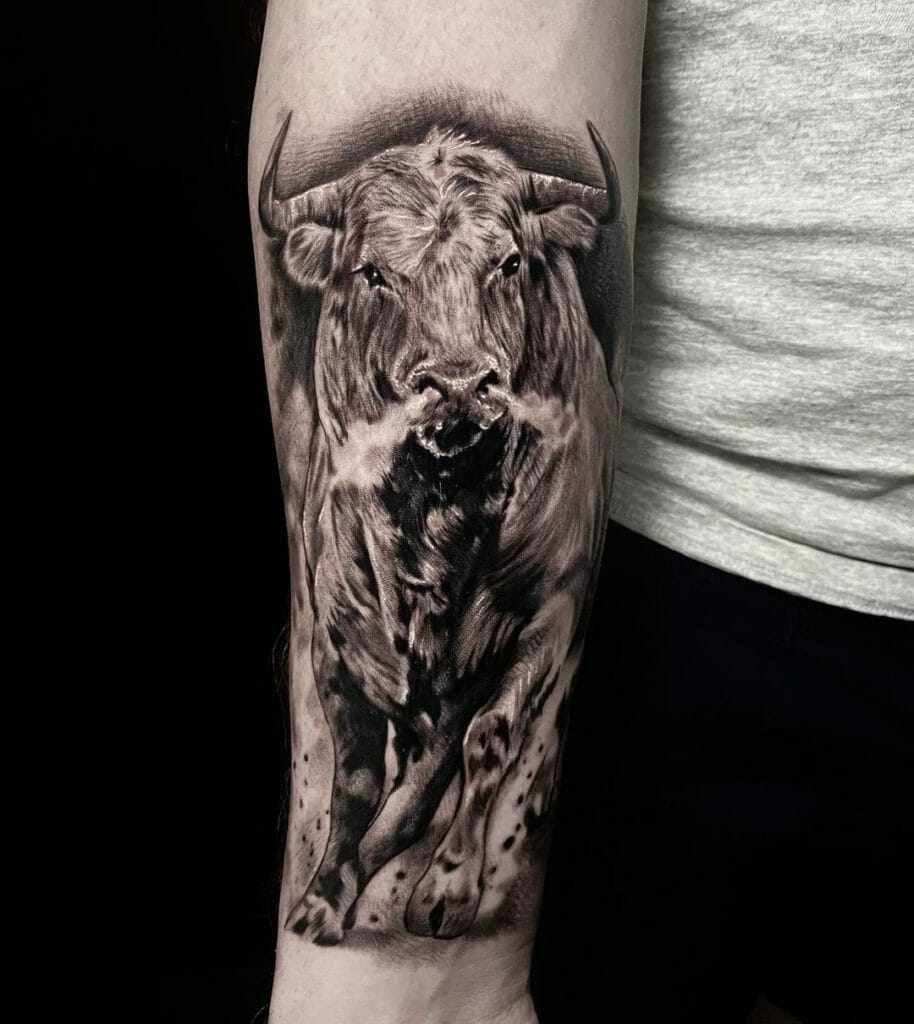 bull tattoos for men 0034