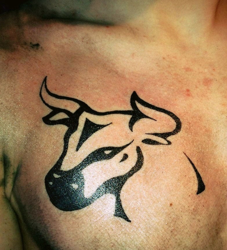 bull tattoos for men 0036