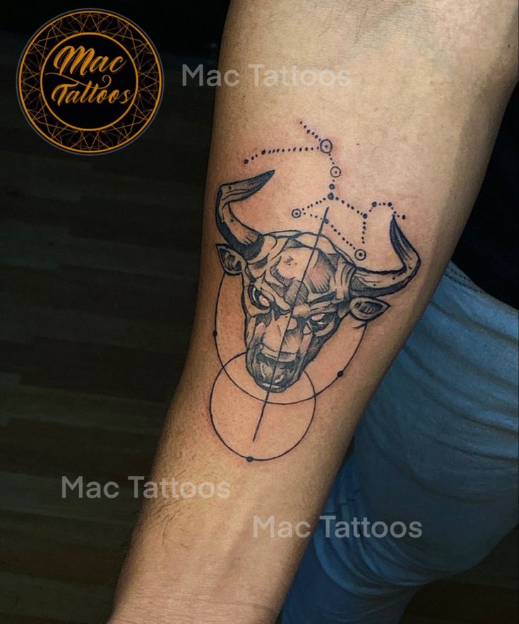 bull tattoos for men 0041