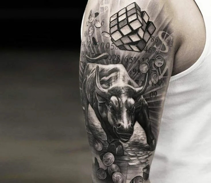 bull tattoos for men 0043