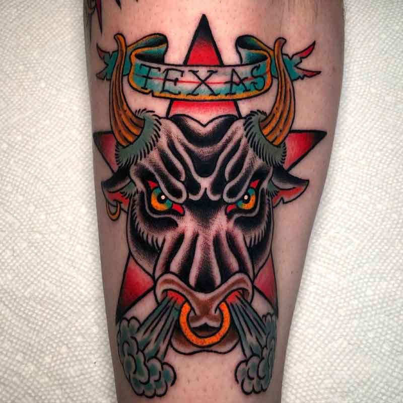 bull tattoos for men 0055