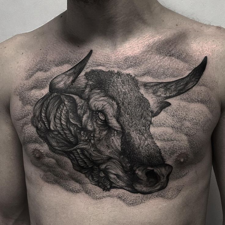 bull tattoos for men 0074