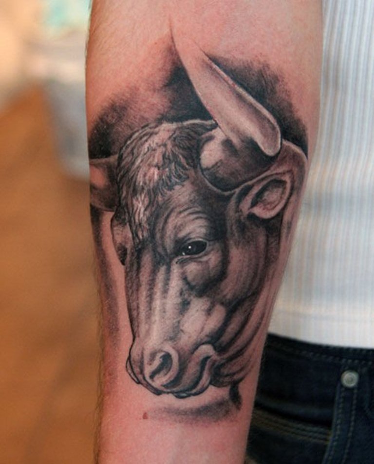 bull tattoos for men 0075