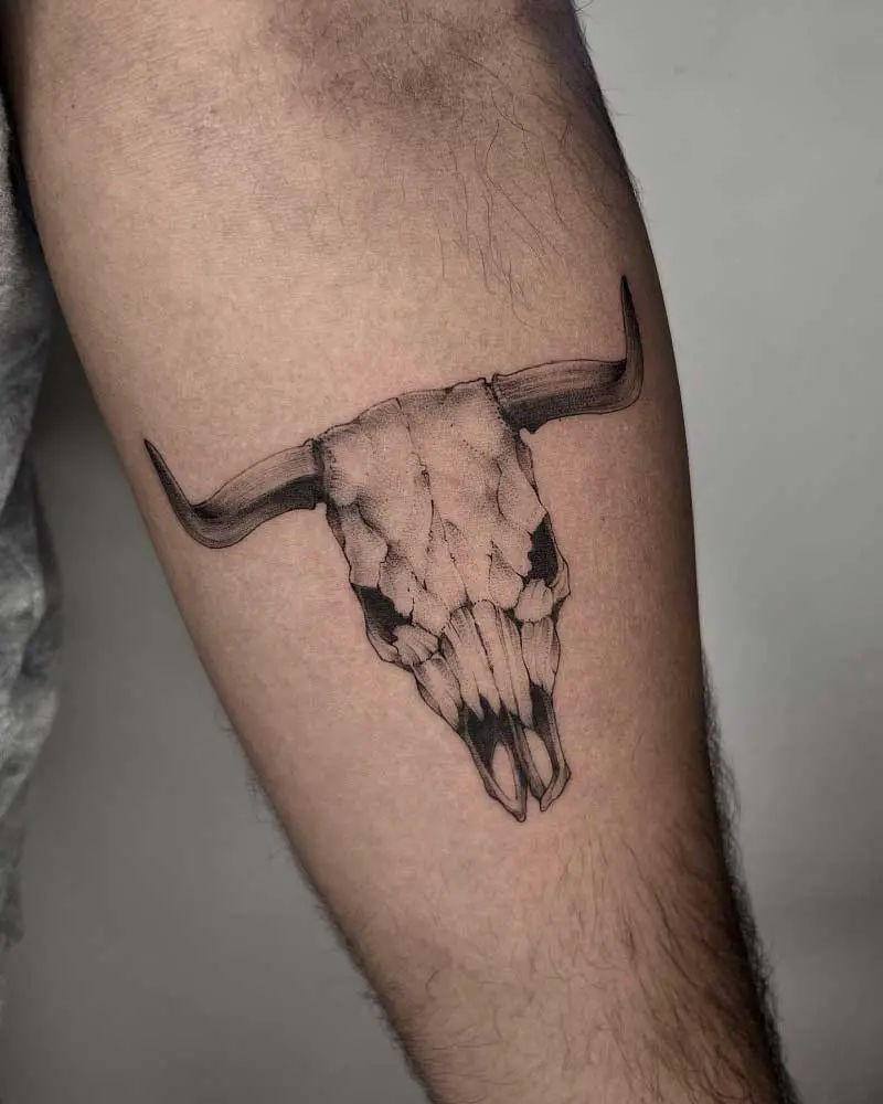 bull tattoos for men 0090