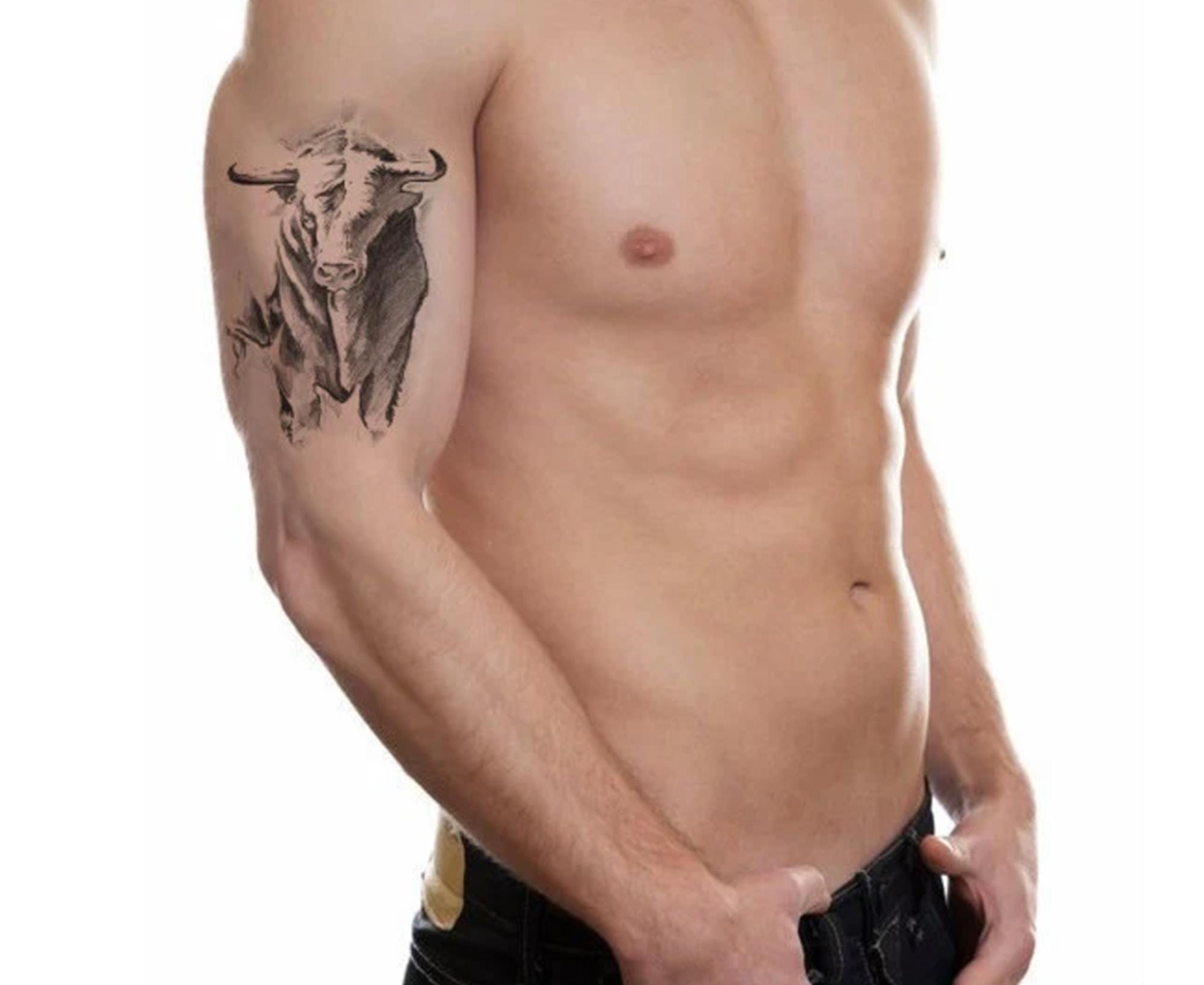 bull tattoos for men 0093