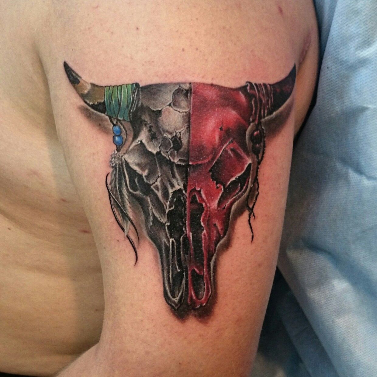 bull tattoos for men 0099