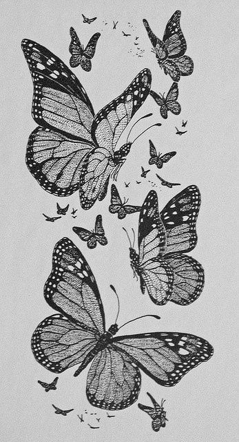 butterfly tattoos for men 0018