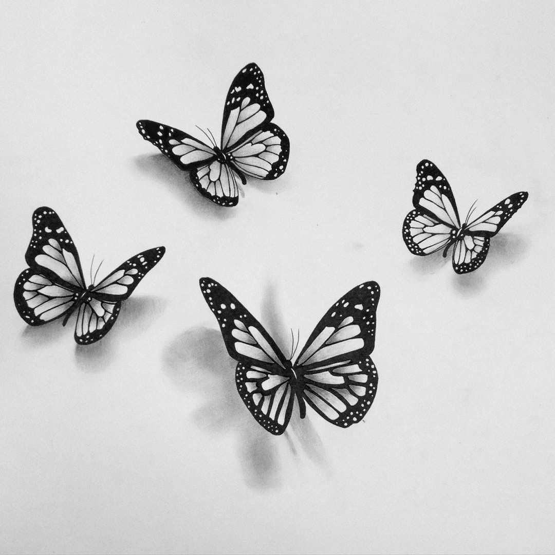 butterfly tattoos for men 0034