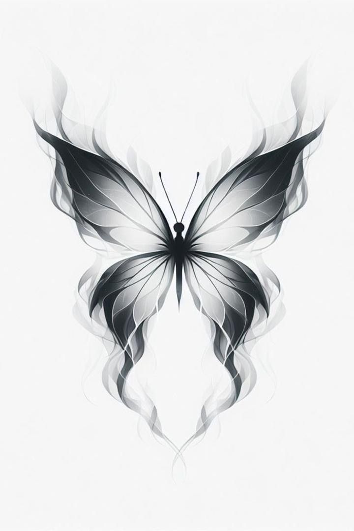 butterfly tattoos for men 0061