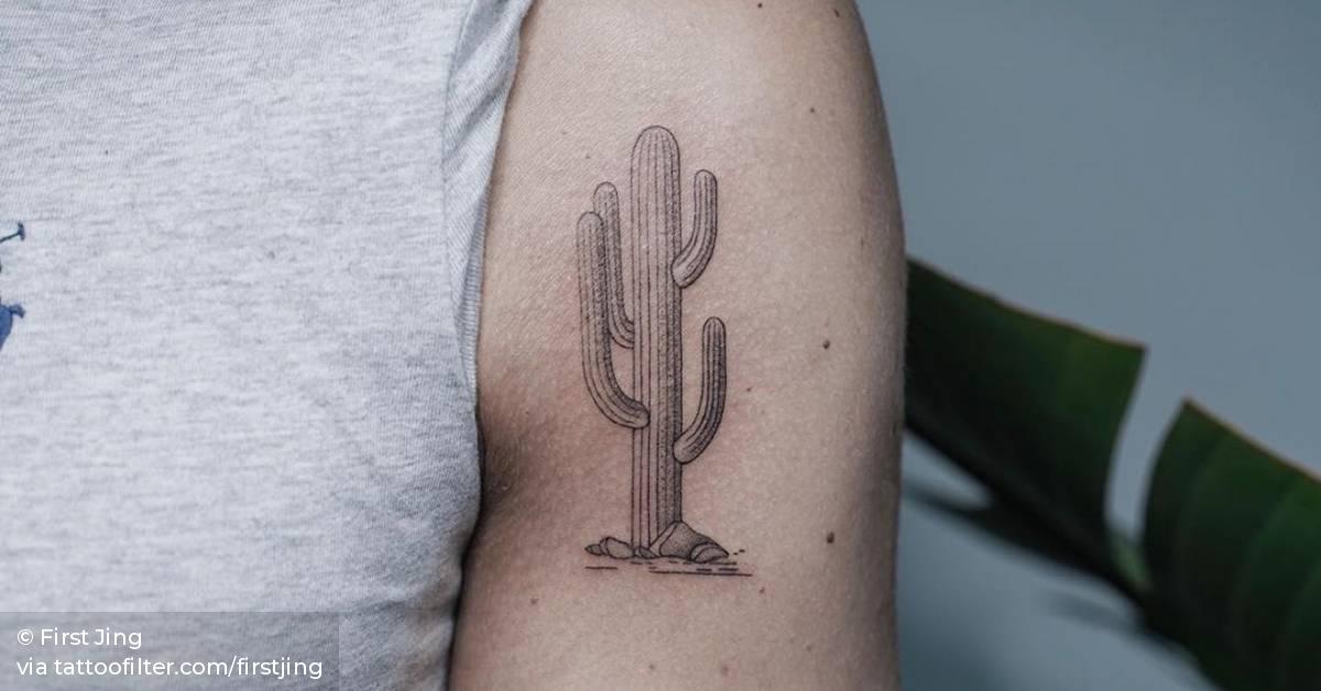 cactus tattoos for men 0016