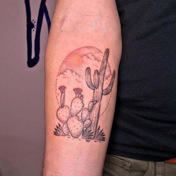 cactus tattoos for men 0085