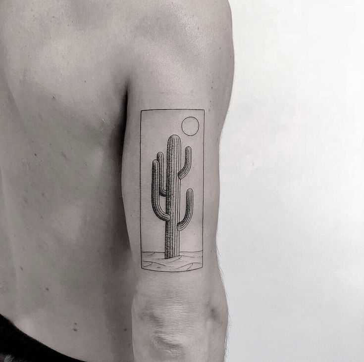 cactus tattoos for men 0091