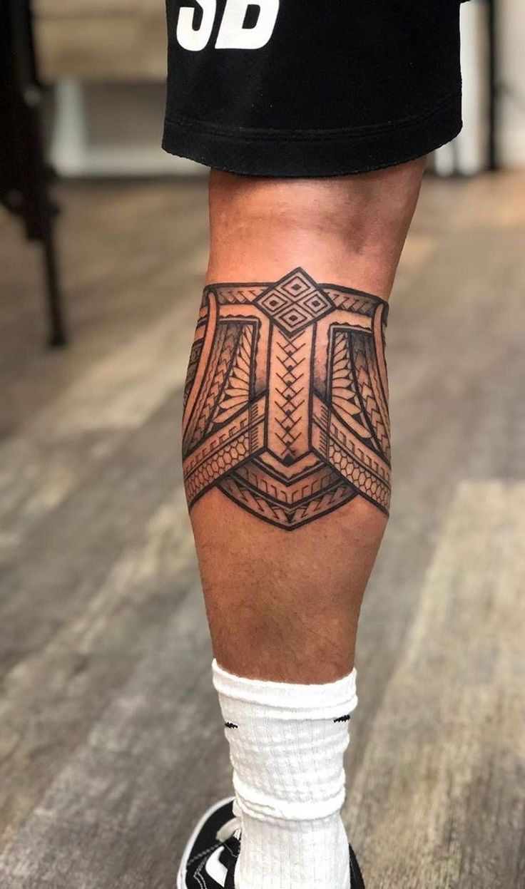 calf tattoos for men 0015