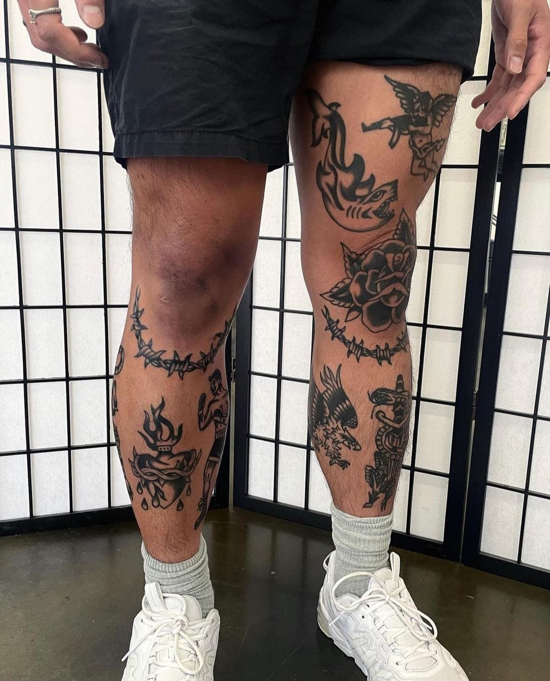 calf tattoos for men 0018