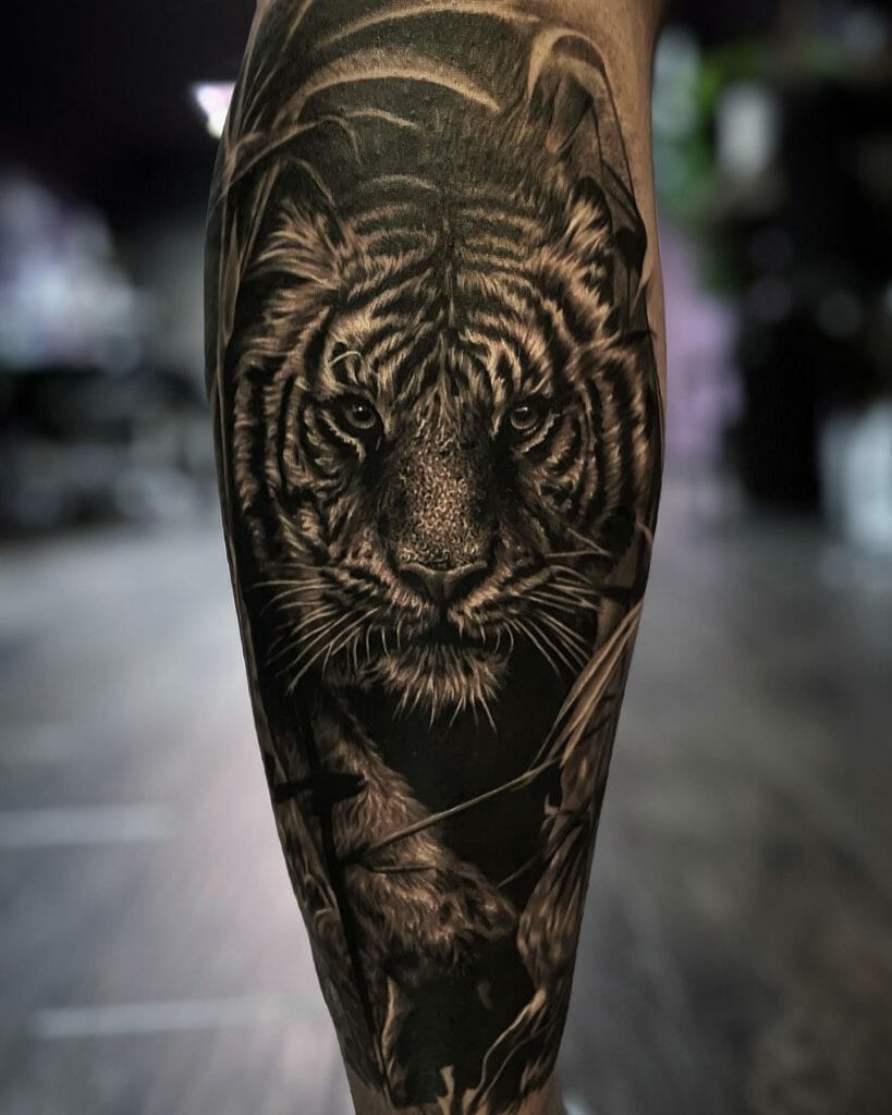 calf tattoos for men 0022