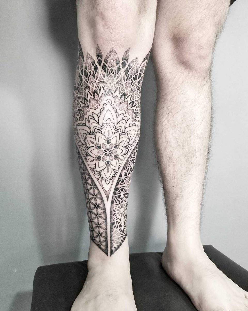 calf tattoos for men 0023