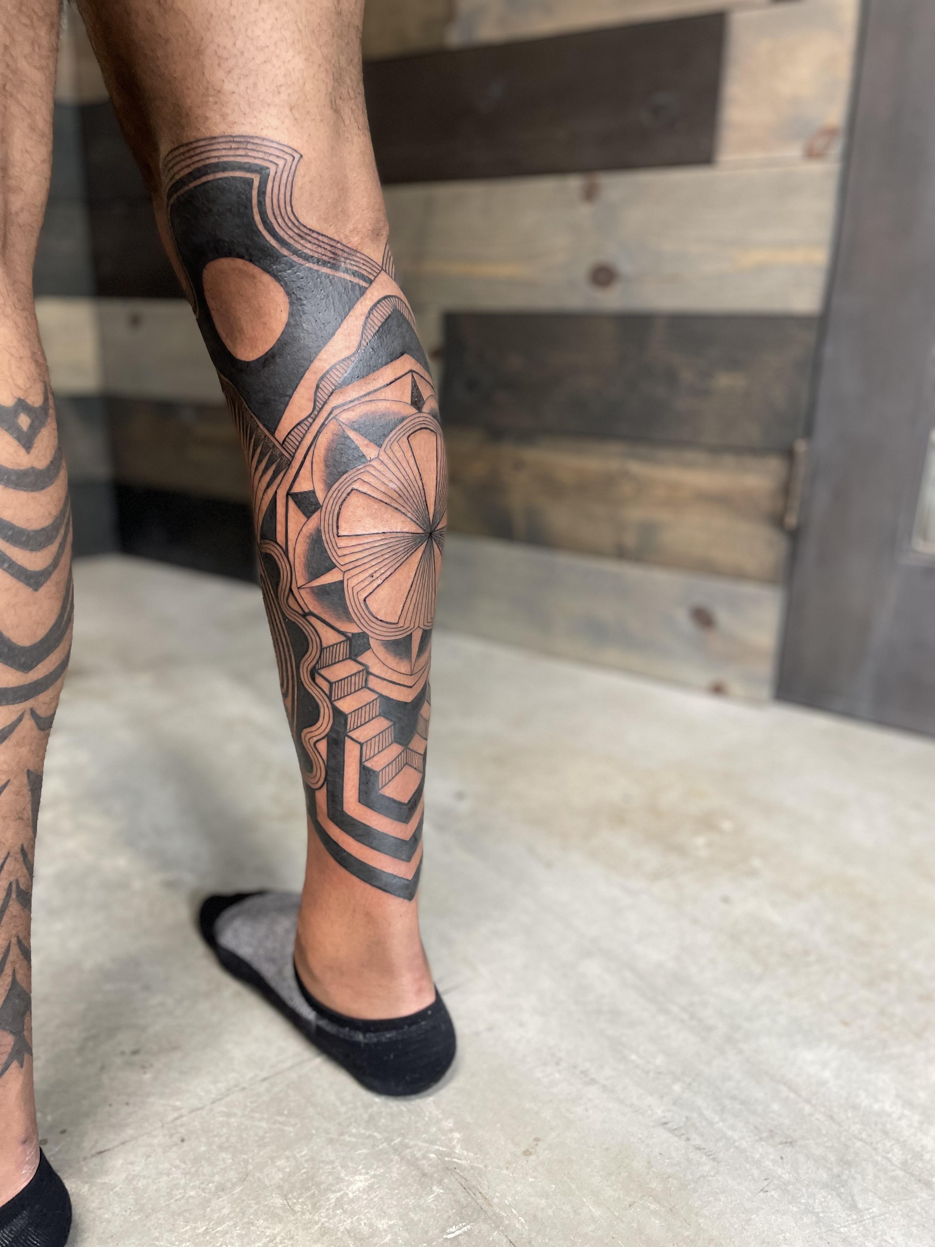 calf tattoos for men 0034