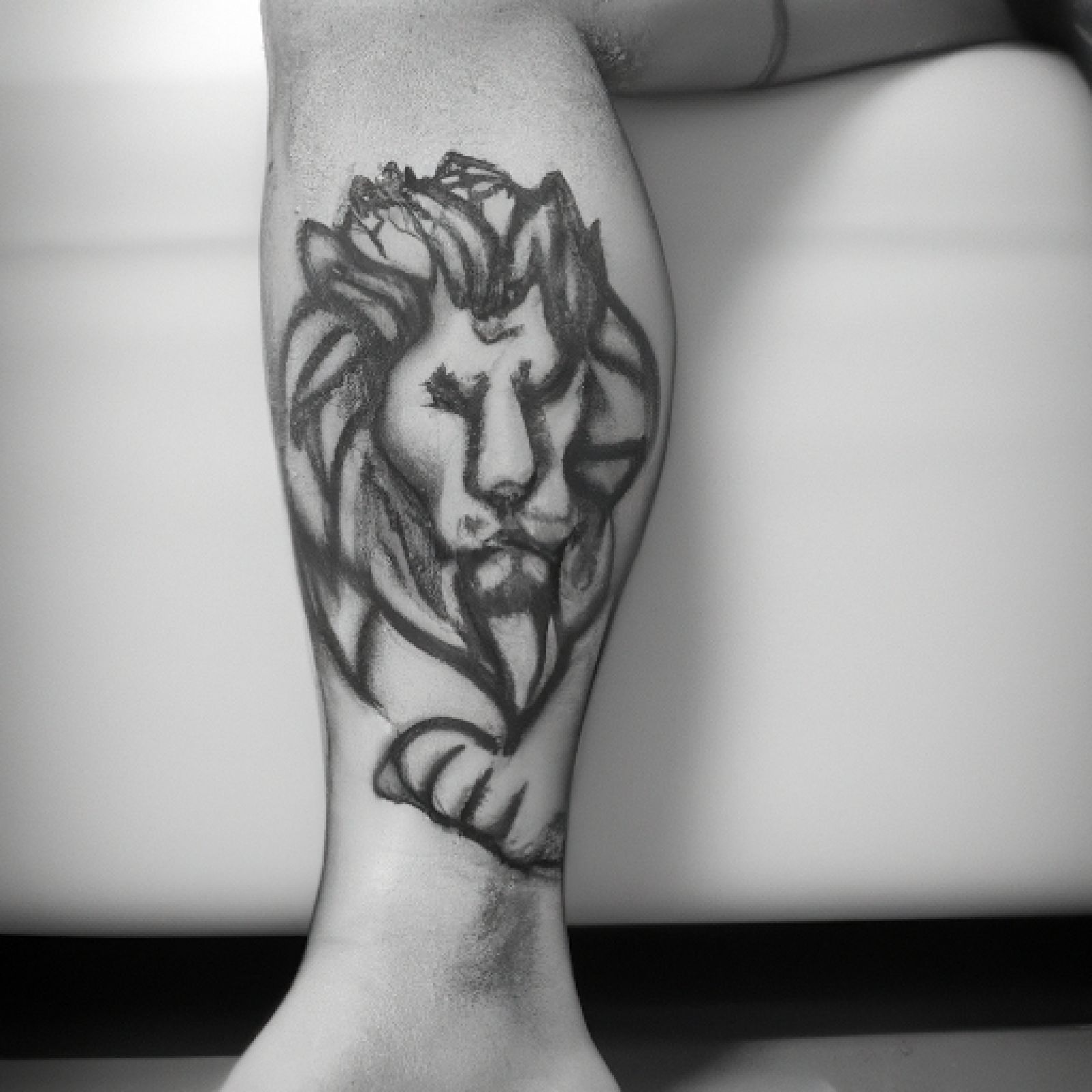 calf tattoos for men 0047