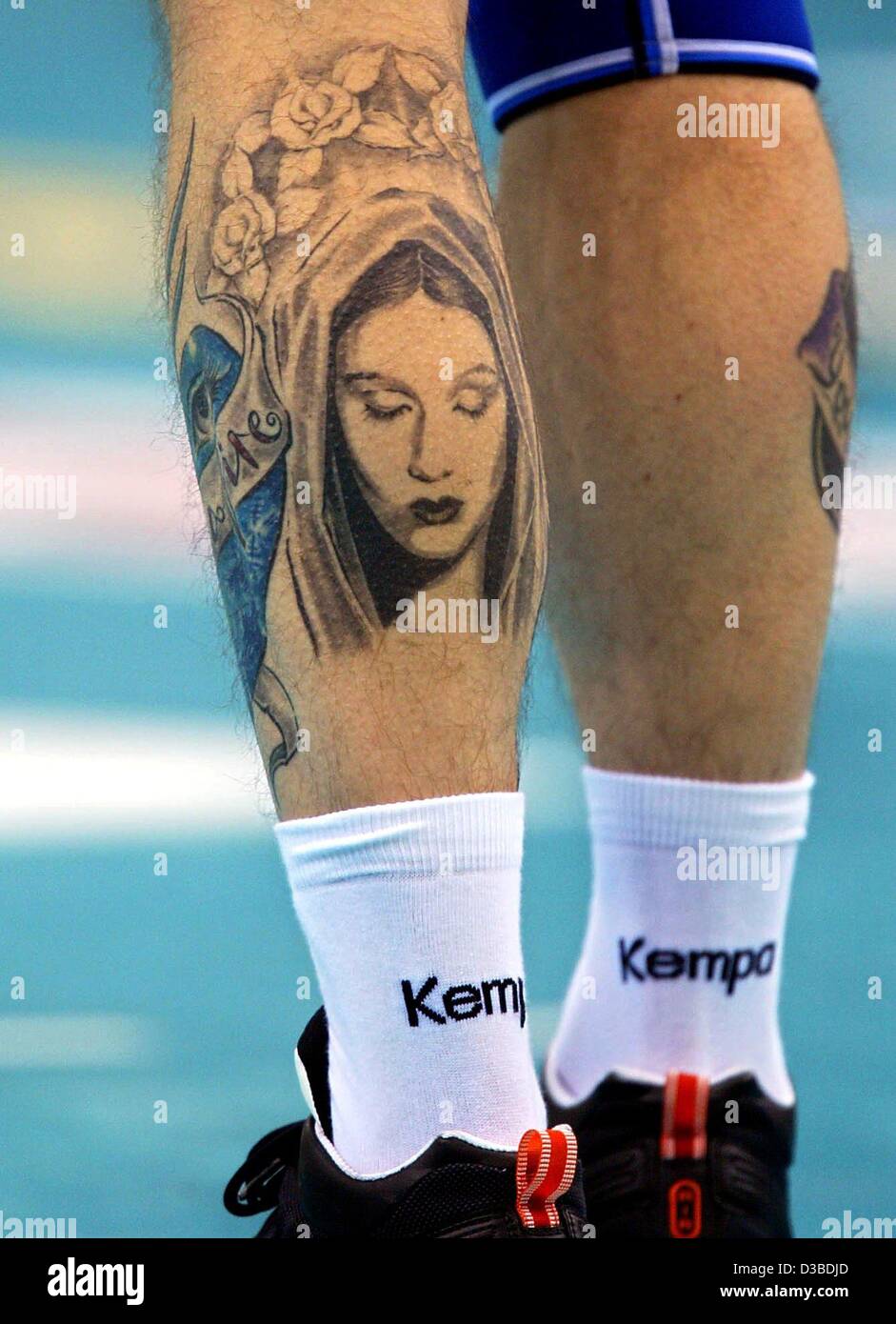 calf tattoos for men 0049