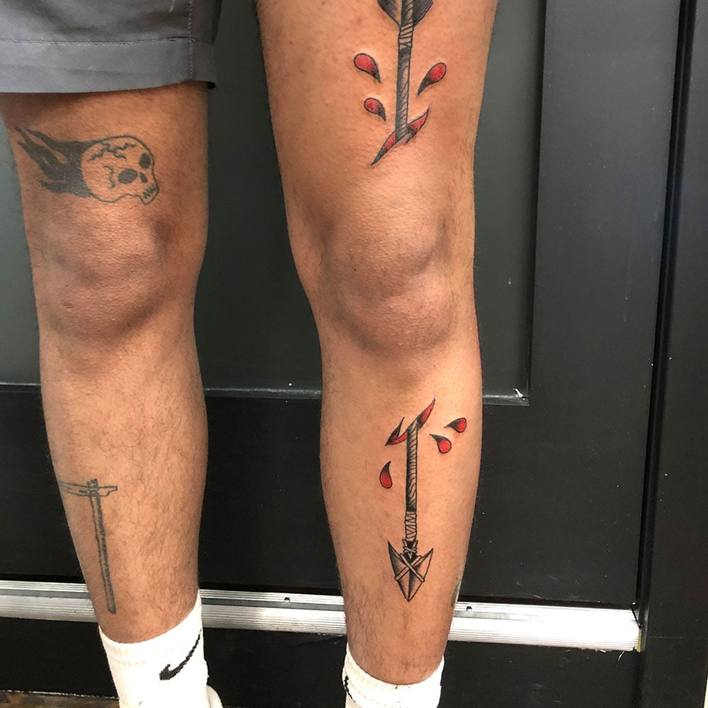 calf tattoos for men 0085