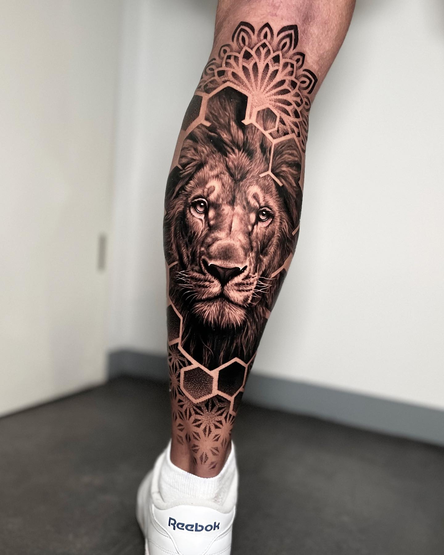 calf tattoos for men 0091