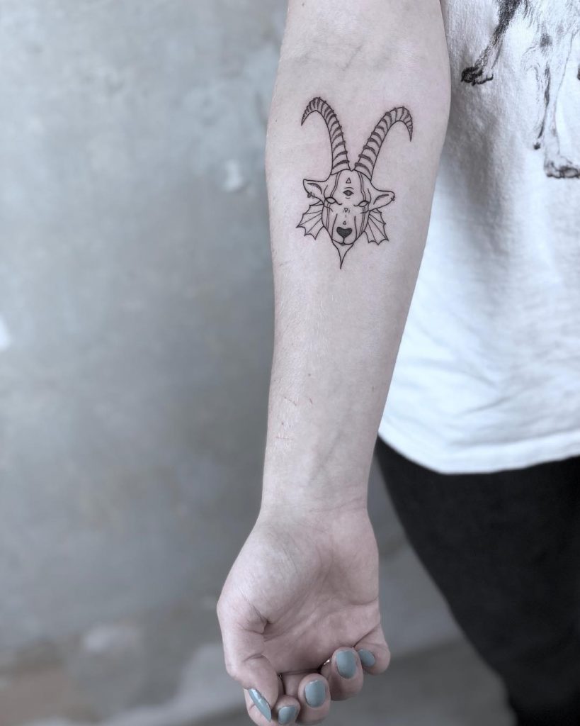 Capricorn tattoos for men 0012