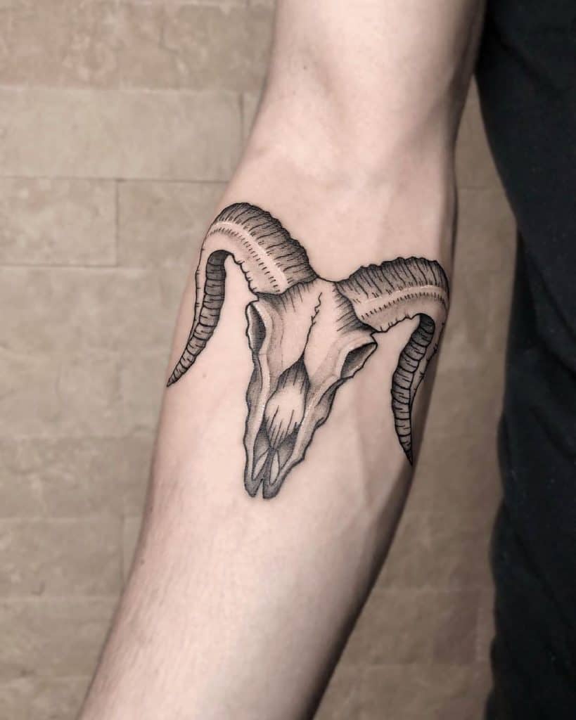 Capricorn tattoos for men 0017