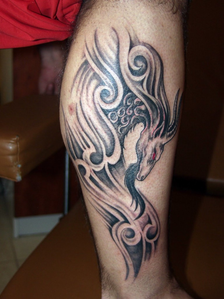 Capricorn tattoos for men 0027