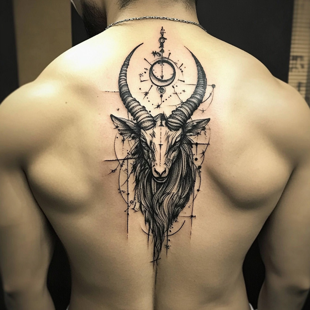 Capricorn tattoos for men 0028