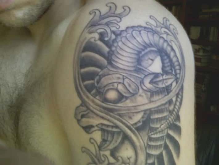 Capricorn tattoos for men 0035