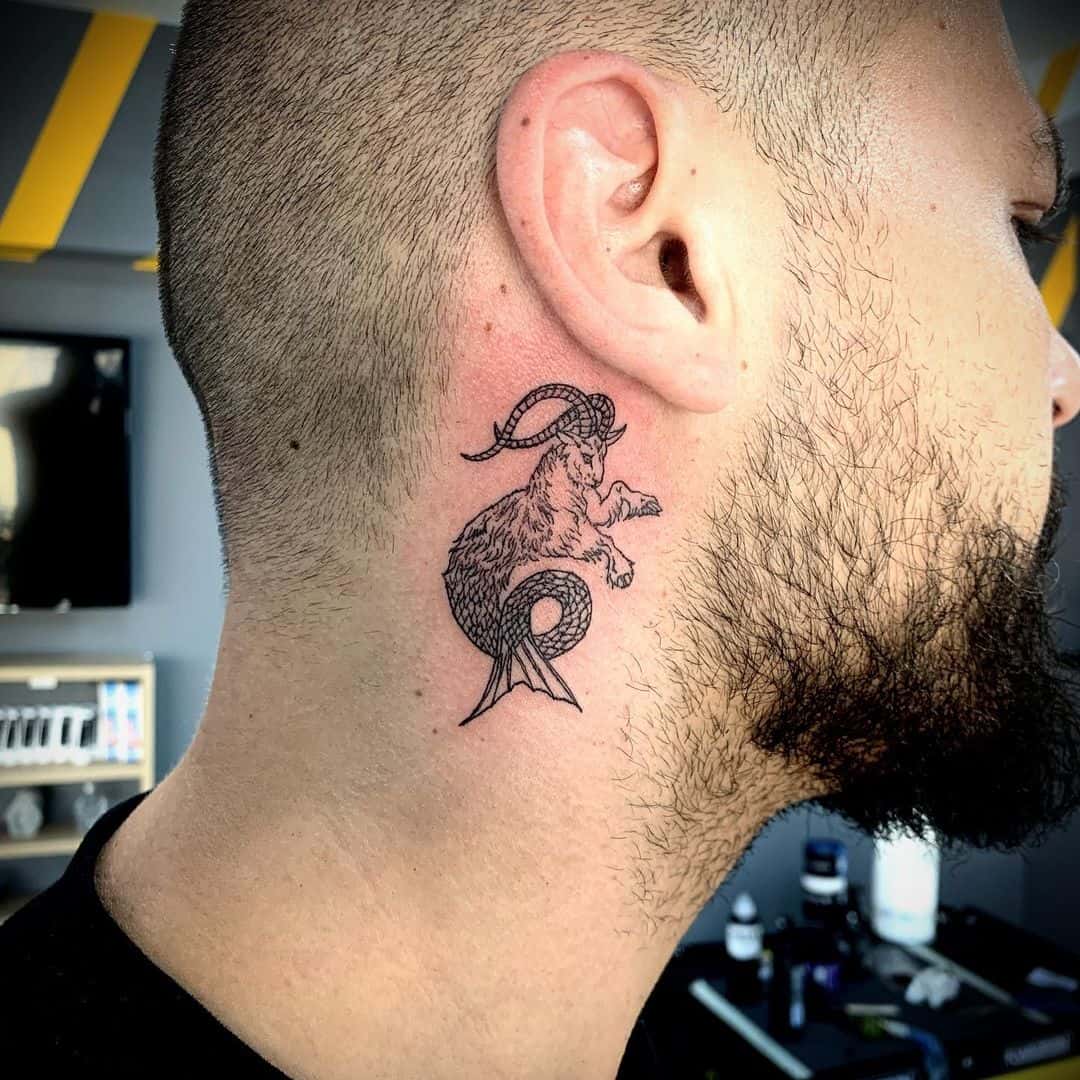 Capricorn tattoos for men 0039