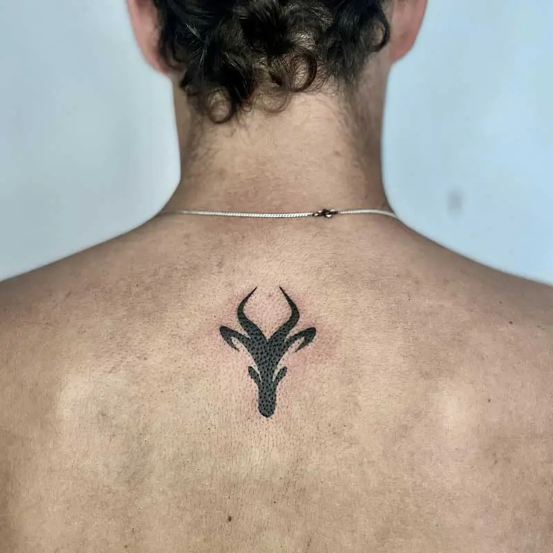 Capricorn tattoos for men 0047