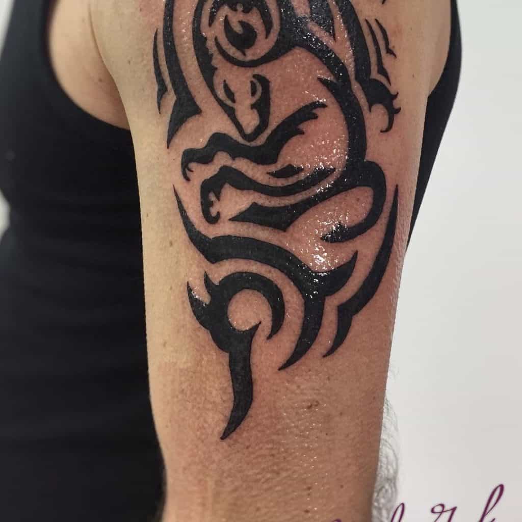 Capricorn tattoos for men 0048