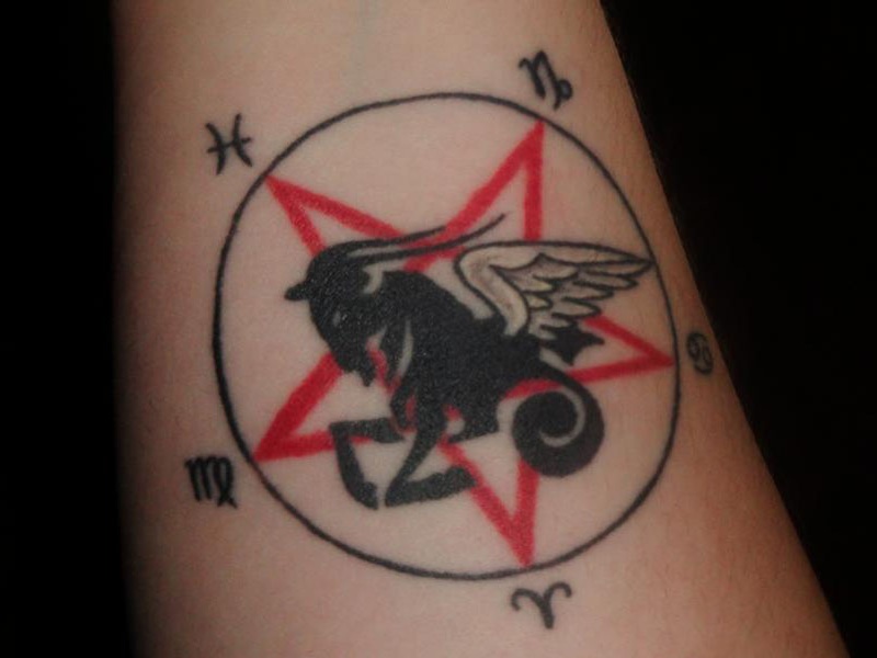 Capricorn tattoos for men 0054